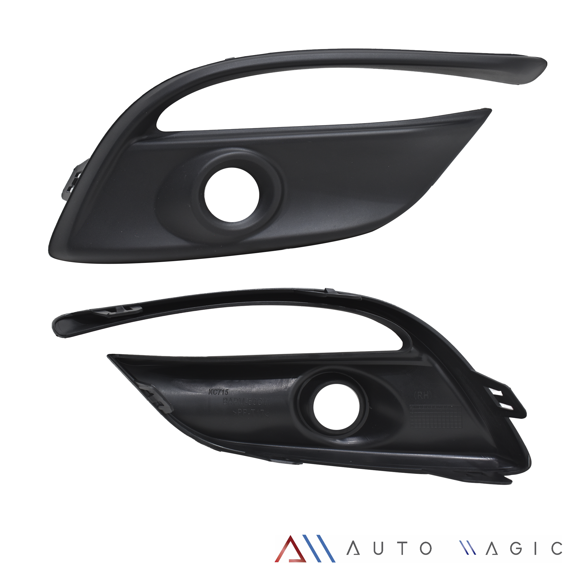 Rejilla Mazda 3 17-19 p/faro niebla derecha