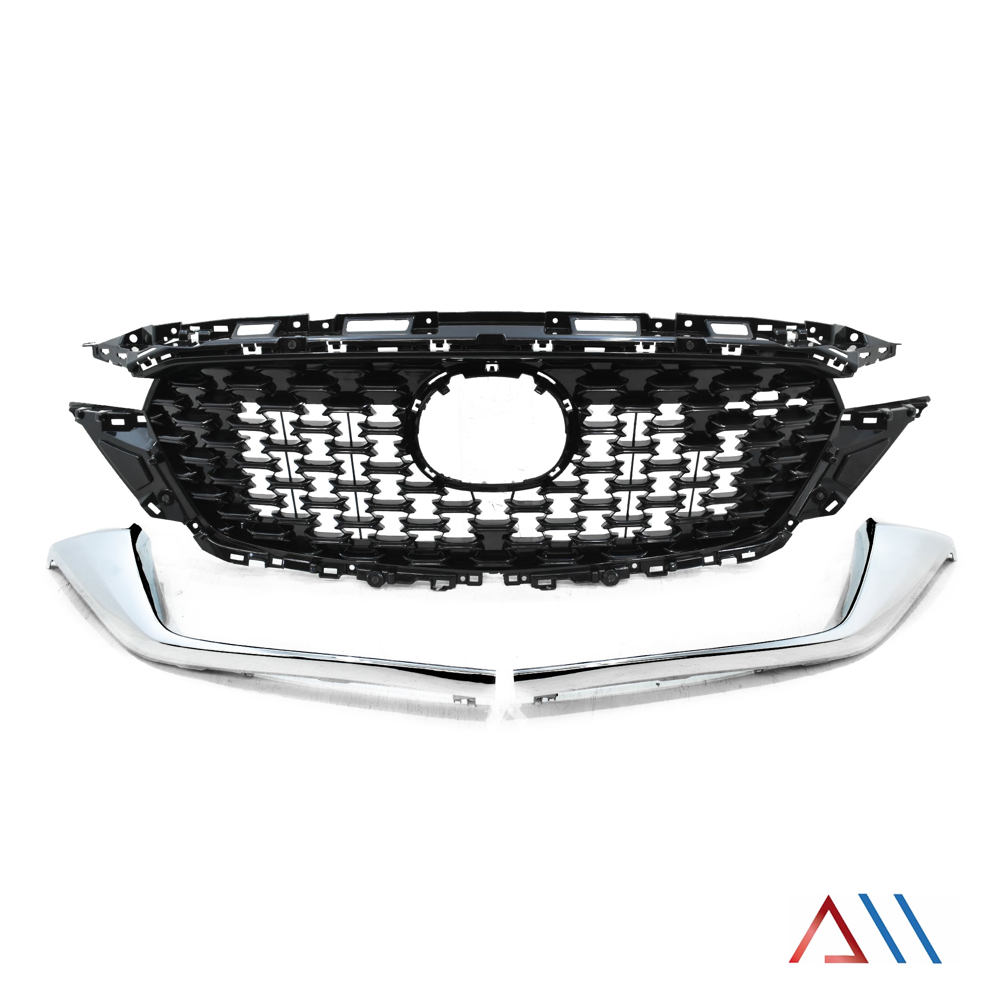Parrilla Mazda Cx5 22-24 c/moldura cromo