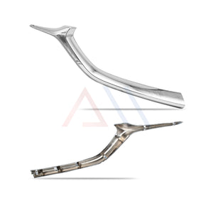 Moldura de parrilla Mazda CX5 18-21 cromo derecha