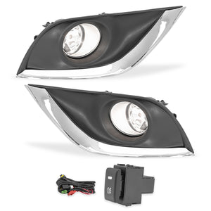 Kit faros de niebla Versa 15-18 c/arnes switch oem y focos H11