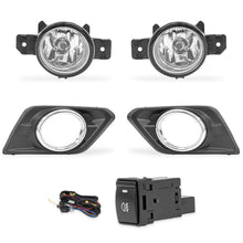 Load image into Gallery viewer, Kit faros de niebla X-trail 15-16 KIT c/cables y switch oem c/focos H11