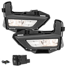 Load image into Gallery viewer, Kit Faros de niebla X-trail 17-22 c/arnes, switch Universal y focos H8
