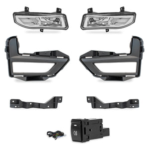 Kit Faros de niebla X-trail 17-22 c/arnes, switch Universal y focos H8