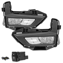 Load image into Gallery viewer, Kit Faros de niebla X-trail 17-22 c/arnes, switch Universal y focos H8