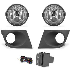 Kit faros de niebla Tiida 08-10 c/arnes switch oem y focos H11