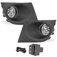 Cargar imagen en el visor de la galería, Kit faros de niebla Tiida 08-10 c/arnes switch oem y focos H11
