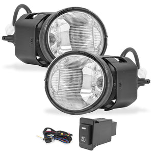Kit faros de niebla Frontier 05-15 c/arnes switch oem y focos H3