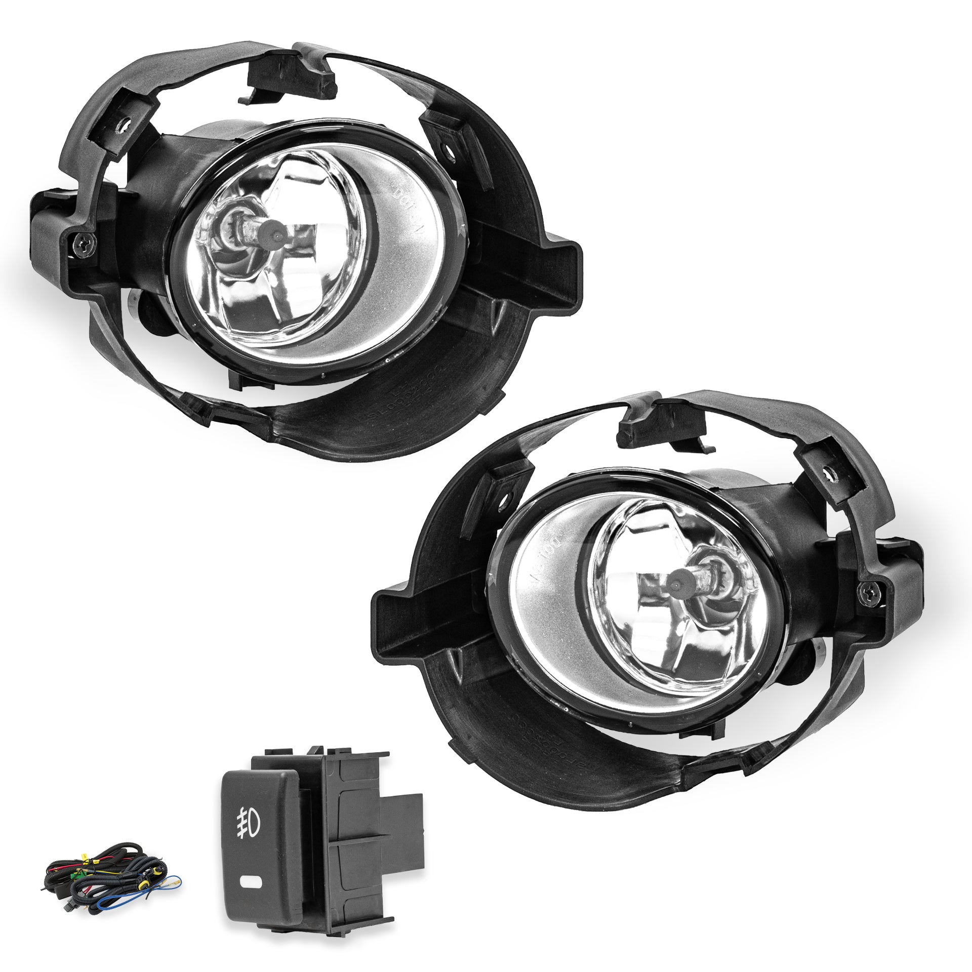 Kit faros de niebla March 11-13 c/arnes switch oem y focos H11