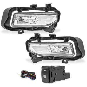 Kit faros de niebla Kicks 17-20 c/arnes, switch oem y focos H8