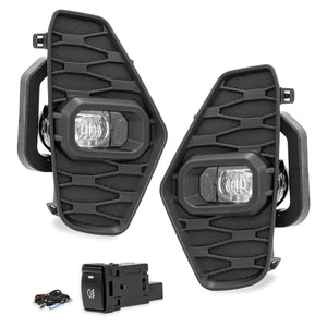 Faros antiniebla Frontier NP300 21-25 con interruptor de arnés OEM LED