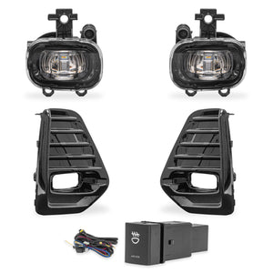 Kit faros de niebla Kicks 21-22 c/arnes interruptor oem LED