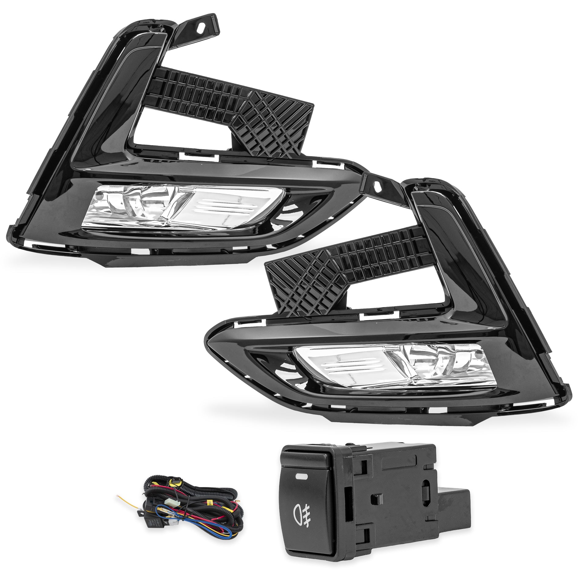 Kit faros de niebla Sentra 20-22 KIT c/arnes, switch Universal y c/focos c/foco H8