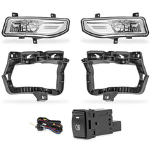 Load image into Gallery viewer, Kit faros de niebla Nissan Note 17-19 KIT c/arnes y switch c/foco H8