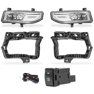 Kit faros de niebla Nissan Note 17-19 KIT c/arnes y switch c/foco H8