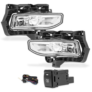 Kit faros de niebla Nissan Note 17-19 KIT c/arnes y switch c/foco H8