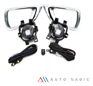 Kit Faros de niebla Np300 Frontier 17-20 Le, Pro-4x, Xe, Se  c/arnes switch oem LED