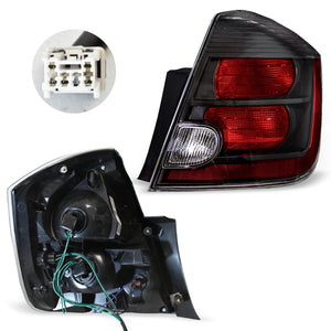 Calavera Sentra 10-12 SE-R c/focos negra derecha