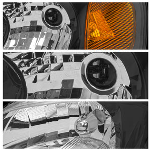 Faro Sentra SE-R 00-03 negro izquierdo