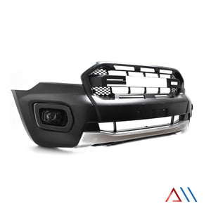 Defensa Ranger 17-20 conversion con faros, rejillas parrilla