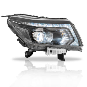 Faro Np300-Frontier 17-22 Full LED negro derecho