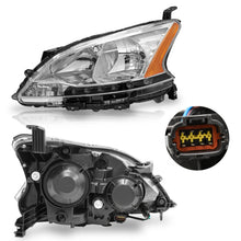 Load image into Gallery viewer, Faro Sentra 13-16 linea negra c/luz de dia izquierda