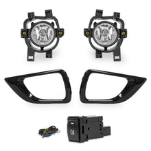 Load image into Gallery viewer, Kit Faros de niebla Np300 Frontier 17-20 bisel negro, c/arnes switch oem y focos H11