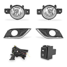 Cargar imagen en el visor de la galería, Kit faros de niebla Versa 15-18 con luz de dia c/direccional c/arnes switch oem focos H11