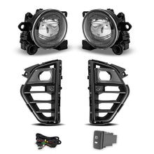 Load image into Gallery viewer, Kit faros de niebla Urvan 24-25 LED c/arnes switch Universal y focos.