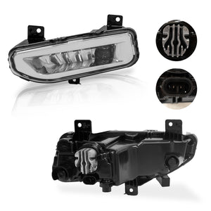 Faro niebla Versa 20-25 Sentra 20-25 X-trail 17-19 Kicks 17-19 Note 17-19 c/foco Led Izq.