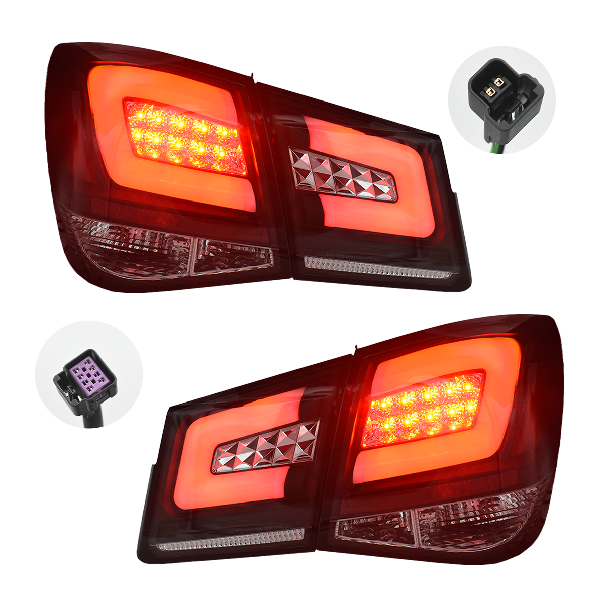 Calaveras Cruze 09-14 C/M//LS/LT/LTZ LED Negras Performance