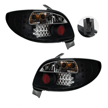Load image into Gallery viewer, Calaveras Peugeot 206 98-07 Xr, SS, Xs, Cc, Feline x-line, xt LED negras performance