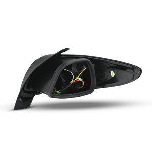 Calaveras Peugeot 206 98-07 Xr, SS, Xs, Cc, Feline x-line, xt LED negras performance