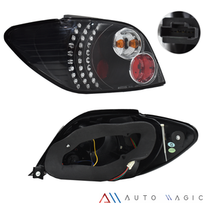 Calaveras Peugeot 307 01-06 LED negras Performance