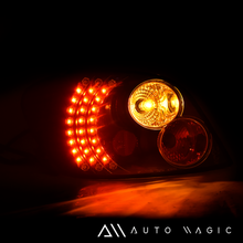 Cargar imagen en el visor de la galería, Calaveras Peugeot 307 01-06 LED negras Performance