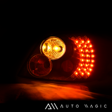 Cargar imagen en el visor de la galería, Calaveras Peugeot 307 01-06 LED negras Performance