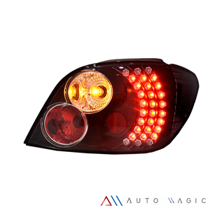 Calaveras Peugeot 307 01-06 LED negras Performance