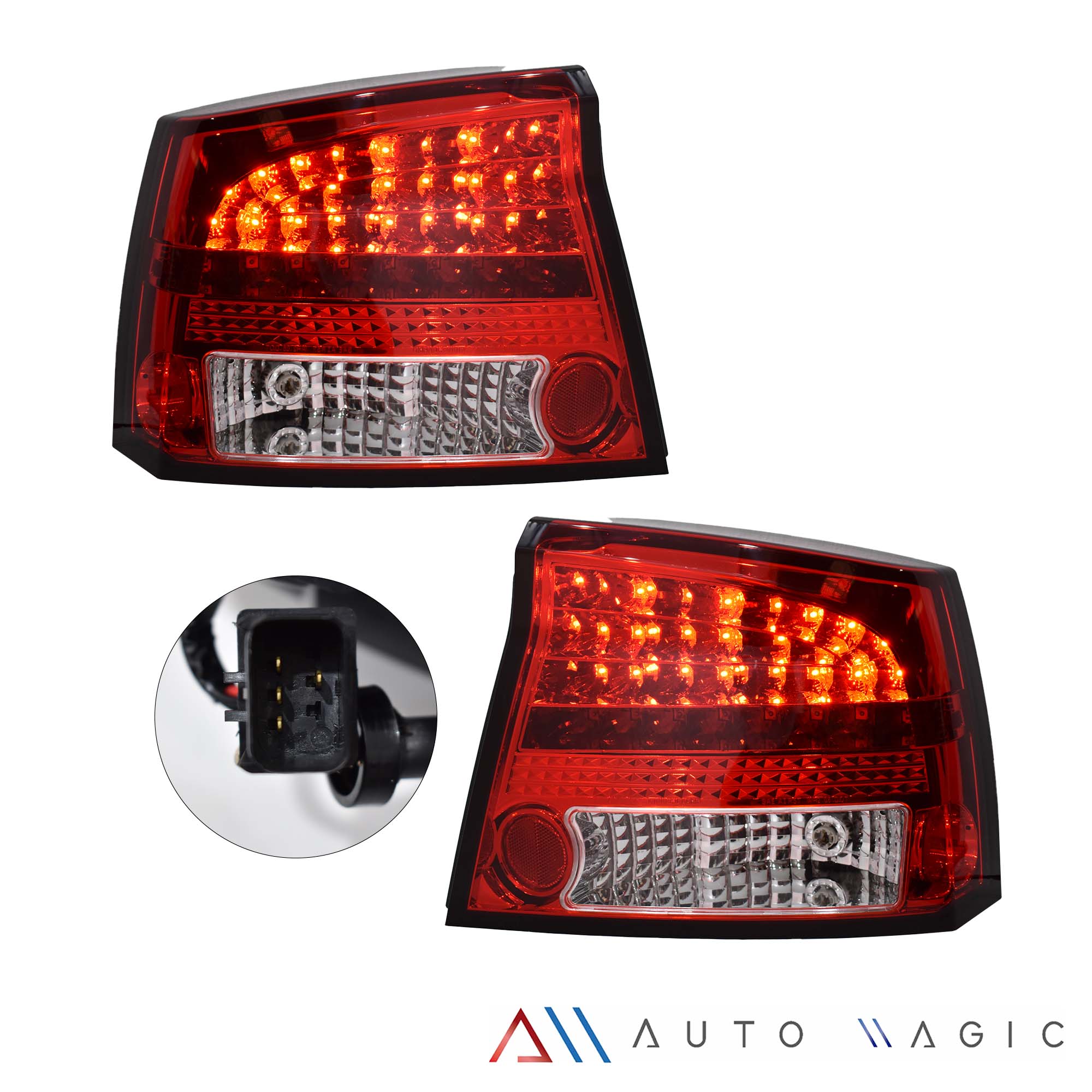 Calaveras Charger 05-10 LED rojas Performance