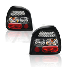 Cargar imagen en el visor de la galería, Calaveras Golf 93-99 LED negras performance