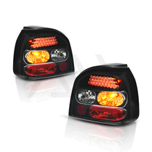 Cargar imagen en el visor de la galería, Calaveras Golf 93-99 LED negras performance