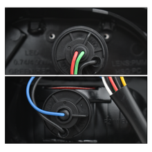 Cargar imagen en el visor de la galería, Calaveras Golf 00-05 LED negras performance
