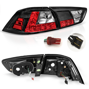 Calaveras Lancer 08-14 LED negras Performance