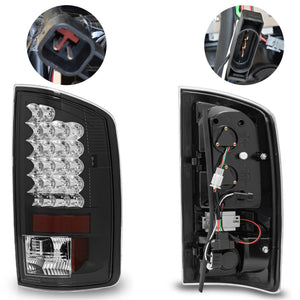 Calaveras Rarm 02-05 LED negras performance jgo. 2pzas.