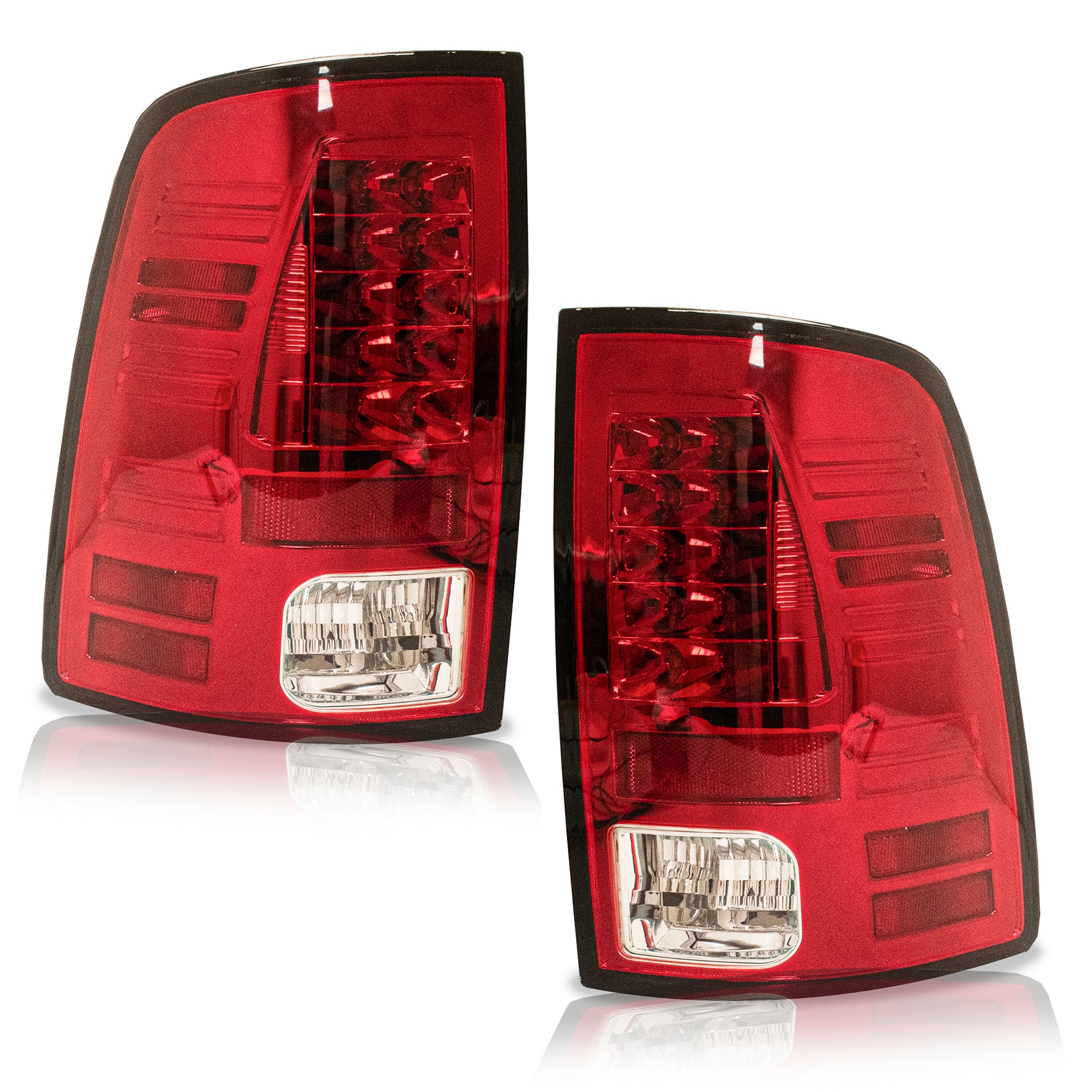 Calaveras Rarm 13-23 LED negras performance jgo. 2pzas.