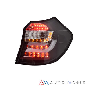 Calaveras Bmw Serie1 04-11 LED negras Performance