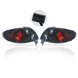 Calaveras Peugeot 206 98-07 negras performance
