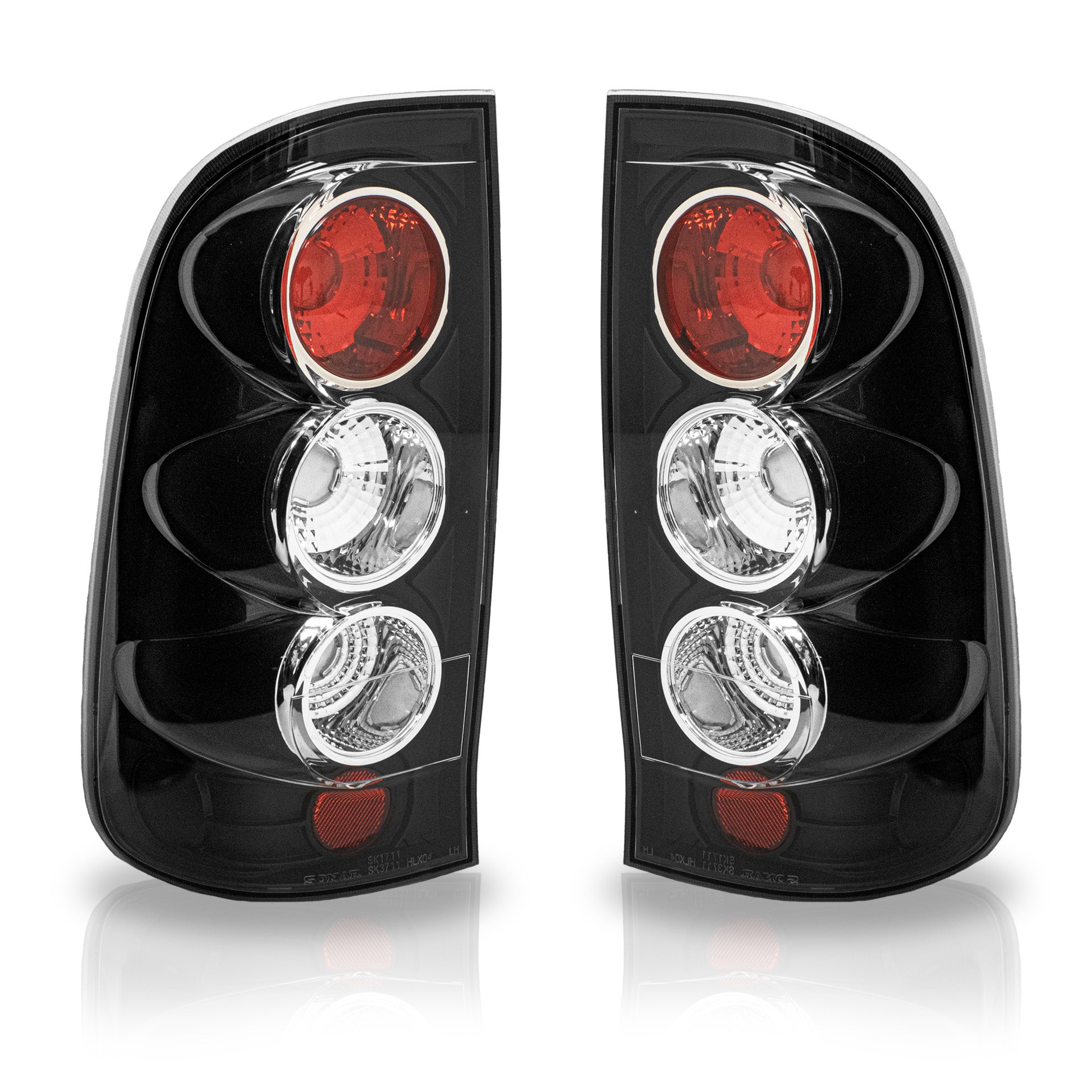 Calaveras Hilux 04-15 Base negras performance