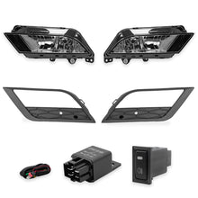 Load image into Gallery viewer, Kit Faros de niebla Leon 14-16 c/arnes switch Universal y focos