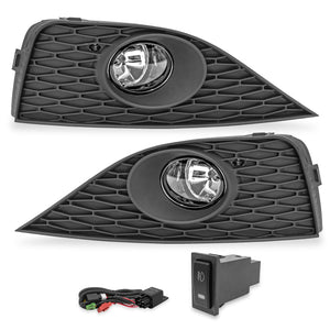 Kit Faros de niebla Ibiza 09-12 c/arnes switch Universal y focos