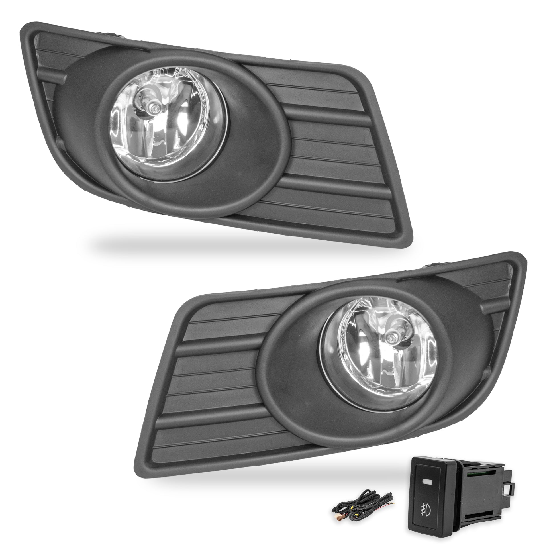 Kit faros de niebla Swift 09-10 KIT c/arnes y switch Tensión 12 Voltios Potencia 35 Watts