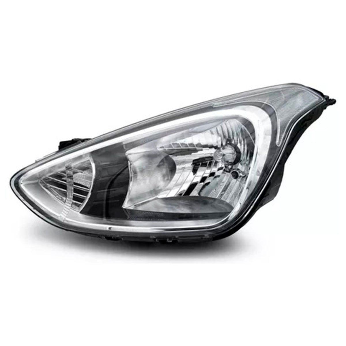 Faro Grand i10 15-20 negro manual izquierdo